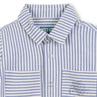 Camicia in cotone a righe KENZO KIDS 
                    RAGAZZO