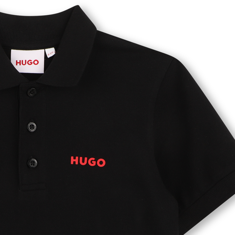 POLO MANICHE CORTE HUGO 
                        BAMBINO