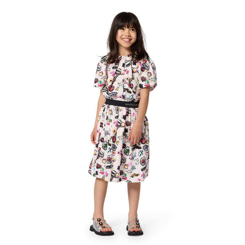 GONNA IN RASO MARC JACOBS 
                        BAMBINA