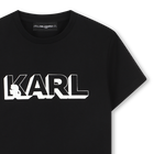 T-shirt a maniche corte KARL LAGERFELD KIDS 
                    BAMBINO