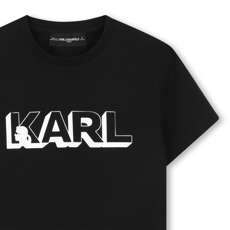 T-shirt a maniche corte KARL LAGERFELD KIDS 
                        BAMBINO
