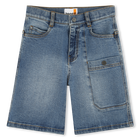 Pantaloncini regolabili jeans TIMBERLAND 
                    RAGAZZO