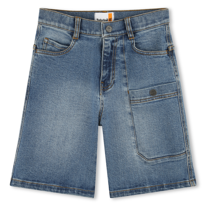 Pantaloncini regolabili jeans TIMBERLAND 
                        RAGAZZO