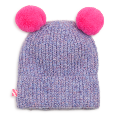 Berretto con pompon doppi BILLIEBLUSH BAMBINA
