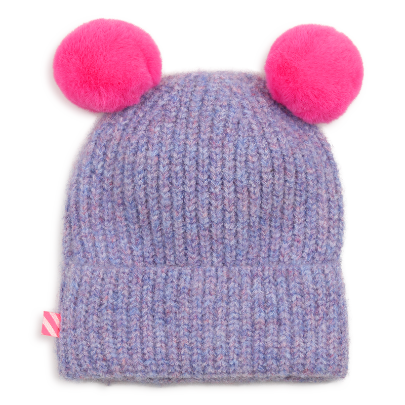 Berretto con pompon doppi BILLIEBLUSH 
                        BAMBINA