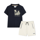 Completo shorts e t-shirt BOSS 
                    RAGAZZO
