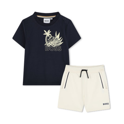 Completo shorts e t-shirt BOSS RAGAZZO