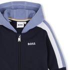 Felpa jogging con chiusura a zip BOSS 
                    RAGAZZO