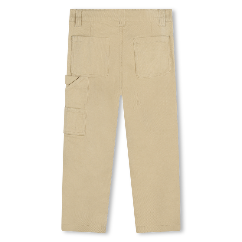 Cotton Twill Pants KENZO KIDS 
                        RAGAZZO