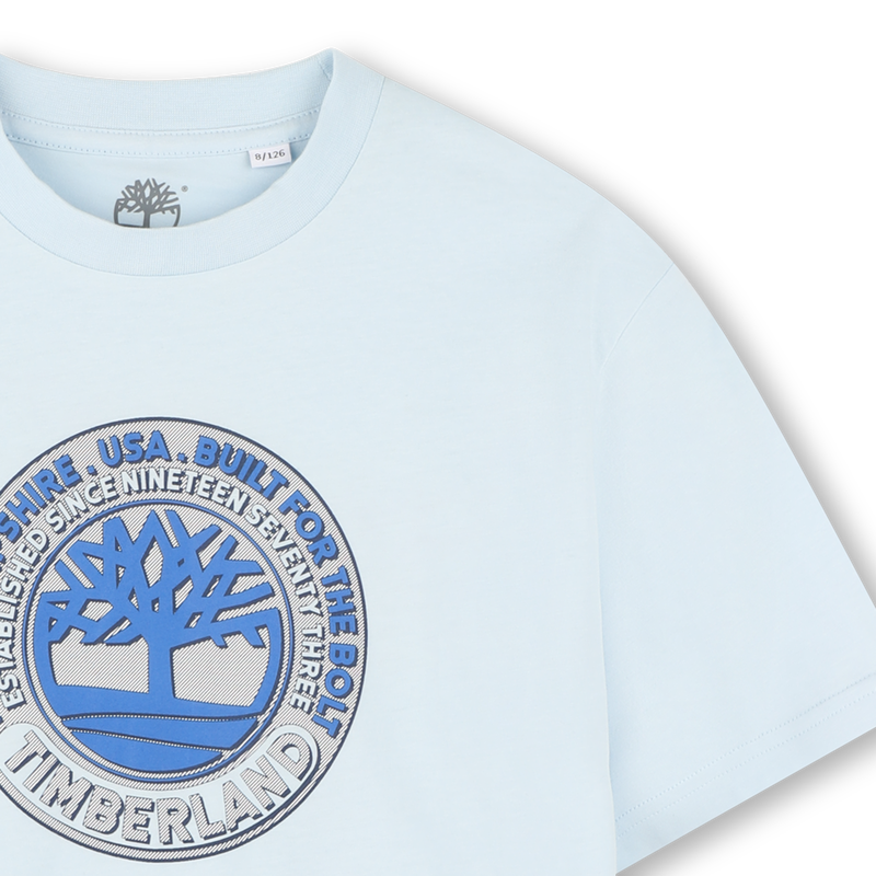 T-shirt ampia con stampa logo TIMBERLAND 
                        RAGAZZO