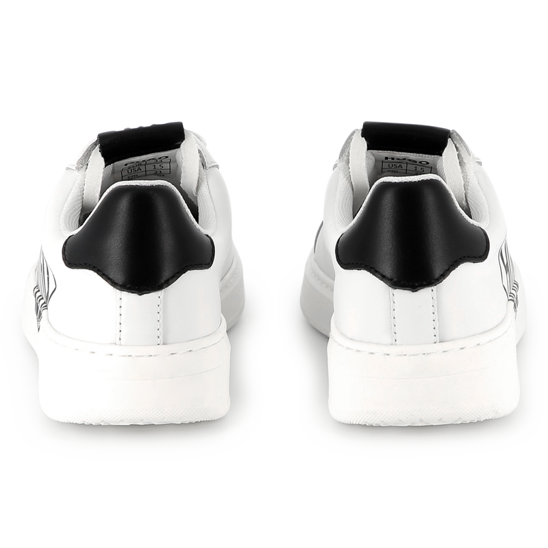 Sneakers stringate in pelle HUGO 
                        RAGAZZO