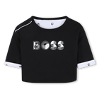 Set felpa e pantaloni BOSS 
                    RAGAZZO