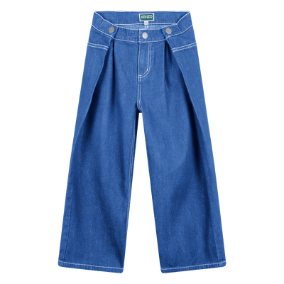 Pantaloni in denim KENZO KIDS BAMBINA