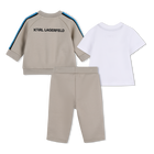 Jogger set KARL LAGERFELD KIDS 
                    RAGAZZO