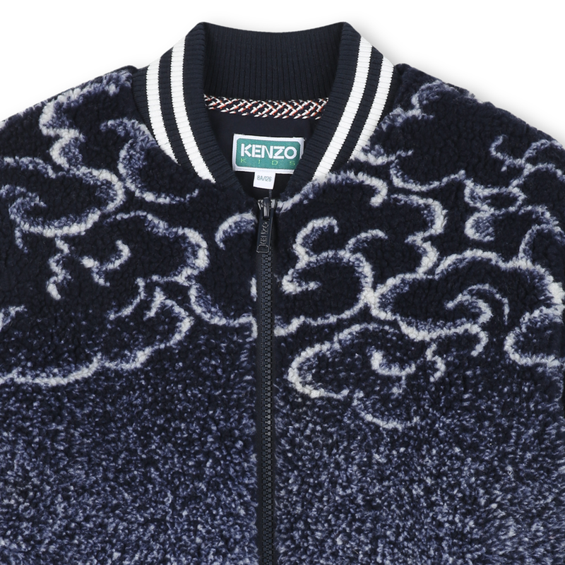Soffice giacca in pile KENZO KIDS 
                        UNISEX