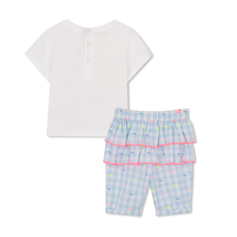 SET T-SHIRT + PANTALONI BILLIEBLUSH 
                        BAMBINA