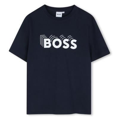 T-SHIRT A MANICHE CORTE BOSS RAGAZZO
