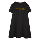 Vestito svasato con badge KENZO KIDS 
                    BAMBINA
