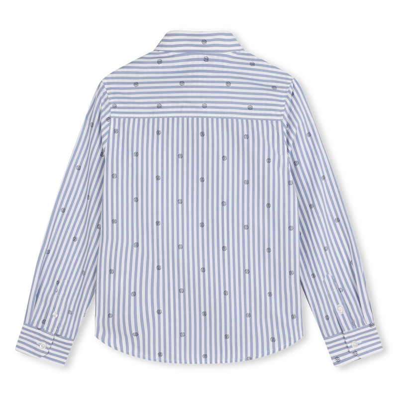 Camicia maniche lunghe cotone BOSS 
                        RAGAZZO