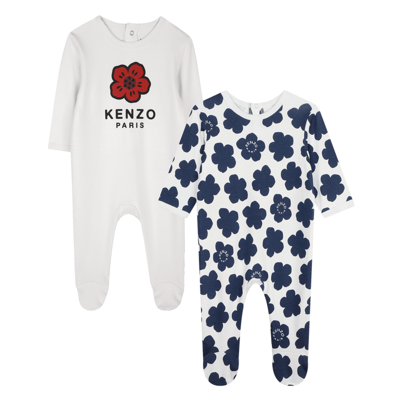 Set 2 pigiami in cotone KENZO KIDS 
                        UNISEX