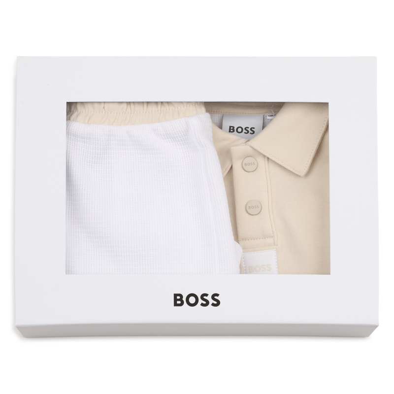 SET POLO + PANTALONCINI BOSS 
                        RAGAZZO
