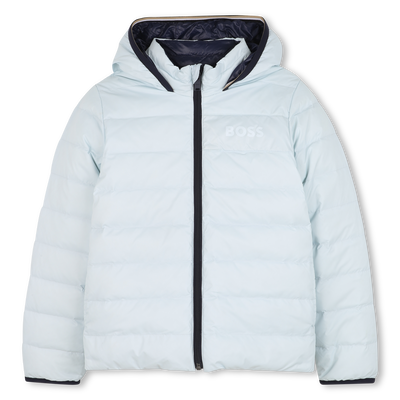 Piumino reversibile con cappuccio BOSS RAGAZZO