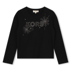 T-shirt maniche lunghe cotone MICHAEL KORS 
                    BAMBINA
