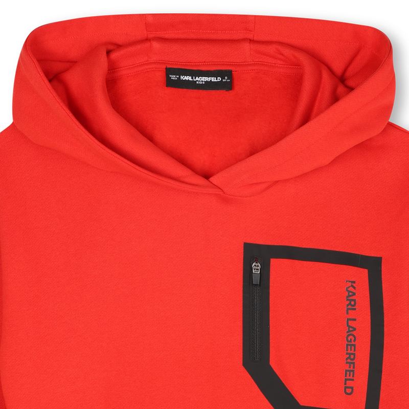 Felpa KARL LAGERFELD KIDS 
                        RAGAZZO