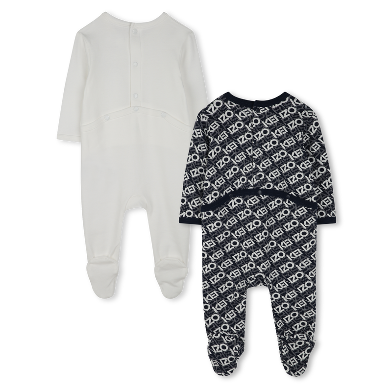 Set 2 pigiami in cotone KENZO KIDS 
                        UNISEX