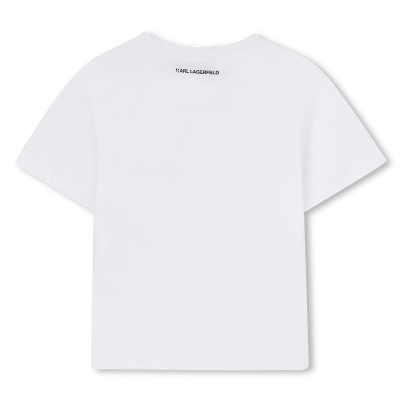 T-shirt a maniche corte KARL LAGERFELD KIDS 
                        BAMBINA