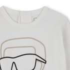 Set cardigan e pantaloni in doppia jersey KARL LAGERFELD KIDS 
                    RAGAZZO