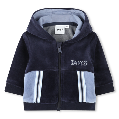 Set 2 pezzi in velluto BOSS RAGAZZO