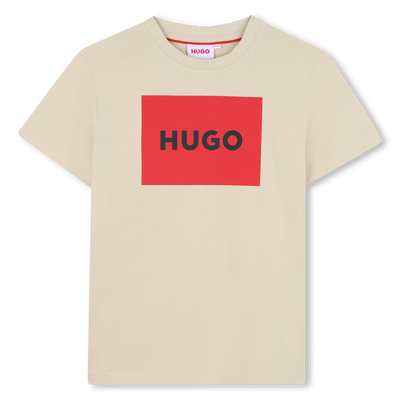 T-shirt cotone maniche corte HUGO RAGAZZO