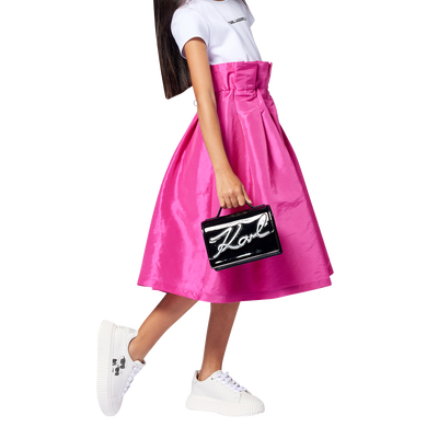 Borsa regolabile con magneti KARL LAGERFELD KIDS BAMBINA