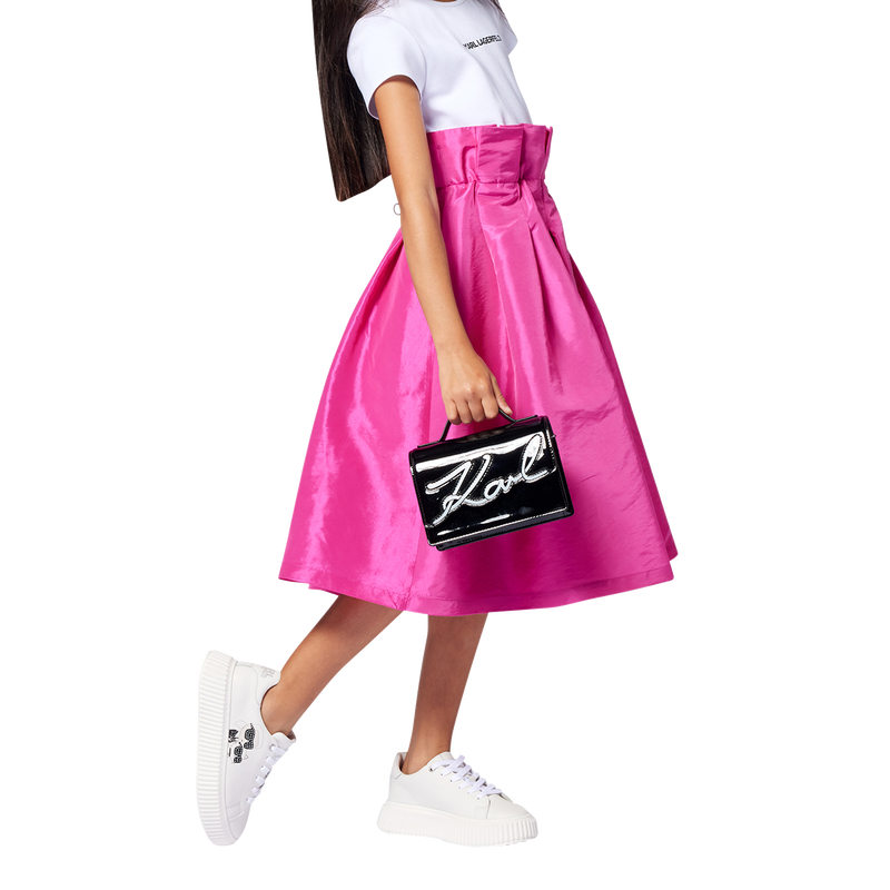 Borsa regolabile con magneti KARL LAGERFELD KIDS 
                        BAMBINA