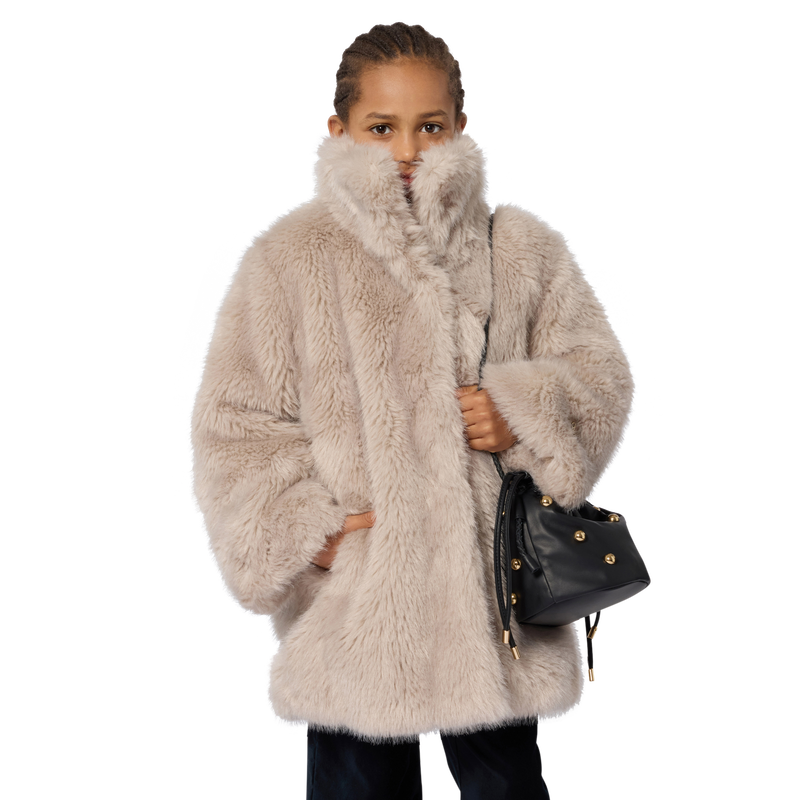 Cappotto con collo rialzato CHLOE 
                        BAMBINA