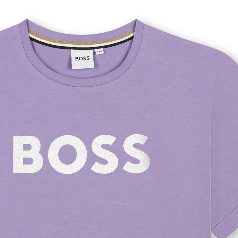 T-shirt a maniche corte BOSS 
                        BAMBINA