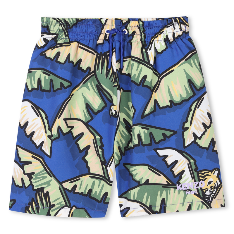 Shorts da bagno stampati KENZO KIDS 
                        RAGAZZO