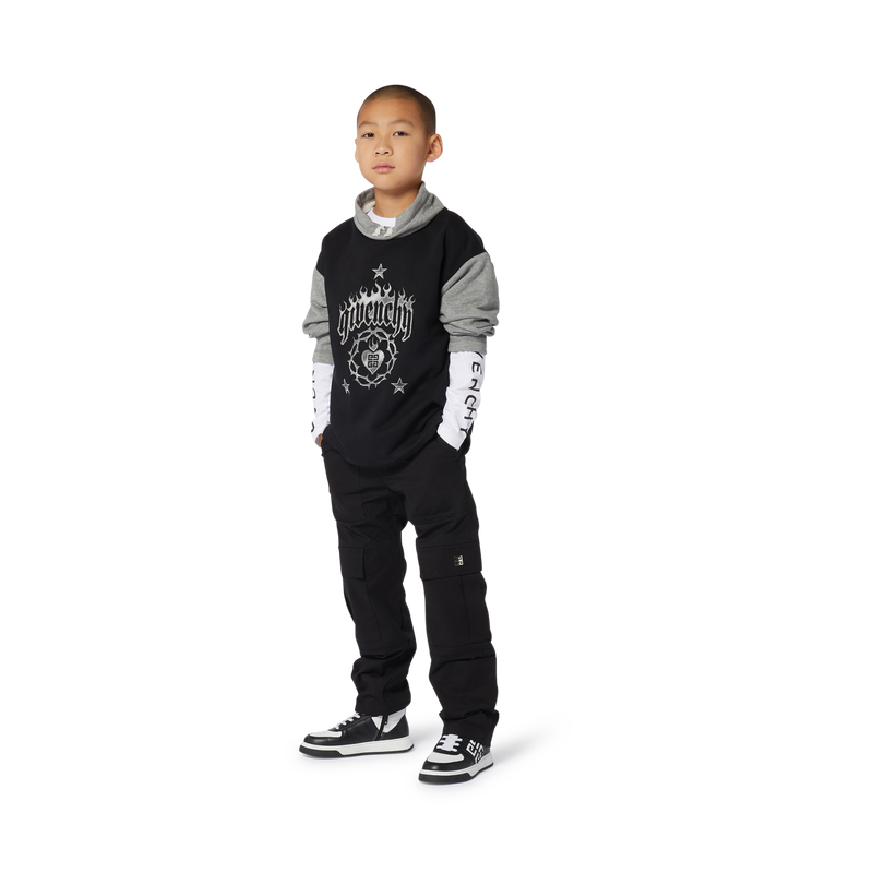 Lace-Up Leather Sneakers GIVENCHY 
                        RAGAZZO