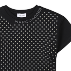 Top in cotone con strass MARC JACOBS 
                    BAMBINA