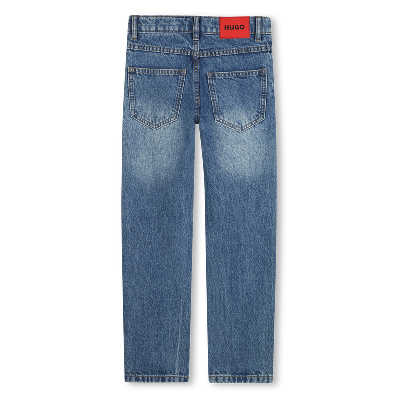 Pantaloni in denim HUGO 
                        RAGAZZO