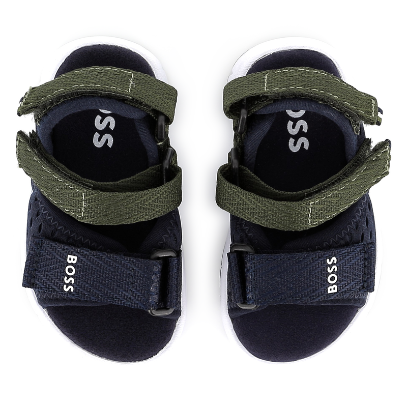 Sandali con scratch BOSS 
                        RAGAZZO