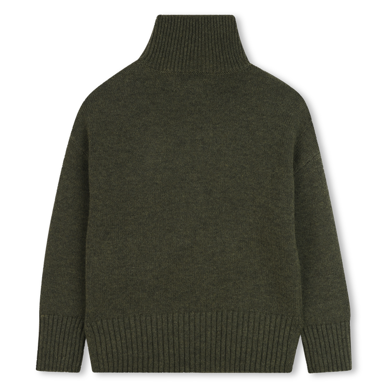 Maglione con scollo rialzato con bottoni ZADIG & VOLTAIRE 
                        BAMBINA