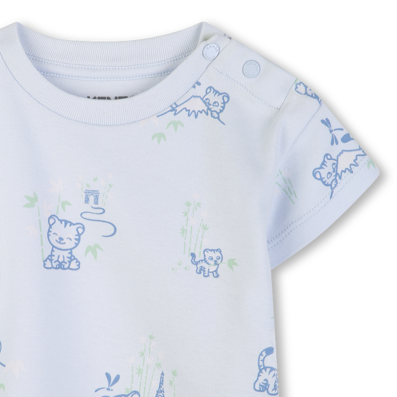 SET T-SHIRT E PANTALONI KENZO KIDS 
                        RAGAZZO