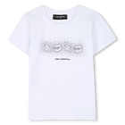 T-shirt a maniche corte KARL LAGERFELD KIDS 
                    BAMBINA