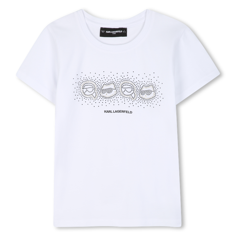 T-shirt a maniche corte KARL LAGERFELD KIDS 
                        BAMBINA