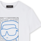 TEE SHIRT KARL LAGERFELD KIDS 
                    RAGAZZO