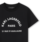T-shirt a maniche corte KARL LAGERFELD KIDS 
                    BAMBINO