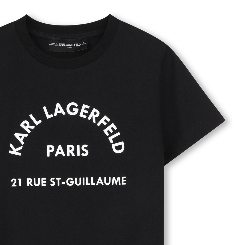 T-shirt a maniche corte KARL LAGERFELD KIDS 
                        BAMBINO