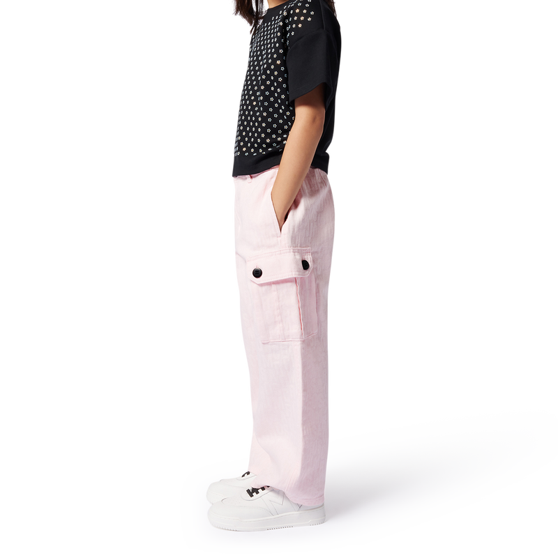 Pantaloni con tasche in cotone MARC JACOBS 
                        BAMBINA